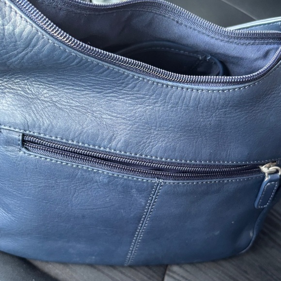 St. John's Bay Deep Blue Hobo Bag - Picture 7 of 9